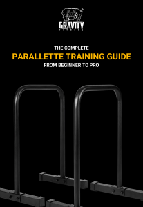 The complete parallette training guide - from beginner to pro v2 (1)