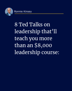 8 TED Talks