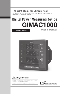 [GIMAC1000] User Manual EN Manual EN 202303