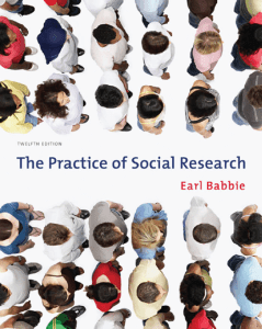 Social Research Methods Textbook: Earl Babbie