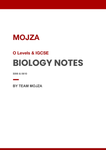 Mojza-Biology-Notes