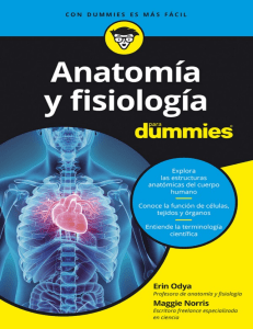 Anatomia y fisiologia para Dummies Erin Odya