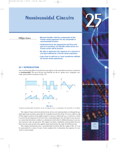 25- Nonsinusoidal Circuits