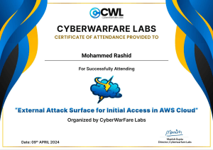 External Attack Surface for Initial Access in AWS Cloud Webinar