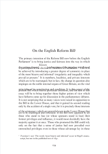 sc- pol- On the English Reform Bill -by Hegel
