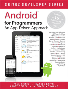 Android for Programmers  An App-Driven Approach [Deitel, Deitel, Deitel  Morgano 2011-11-03](1)