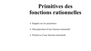 Calcul intégral session 3