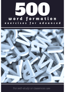 500 Word Formation Exercises for Advanced PDF (3)
