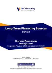 JMC vLearning CA SL CFRM-Long Term Financing Sources-Samira Anthony 2 913cdfc653f4fa0a247752d684e65774 (2)