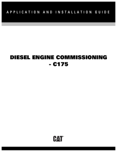 Diesel Engine Commissioning Guide - C175