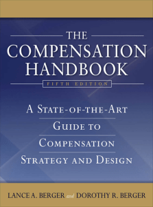 The Compensation Handbook: Strategy & Design