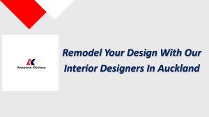 Remodel Your Design With Our Interior Designers In Auckland