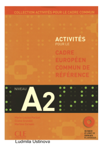 Cadre europeen commun de reference A2