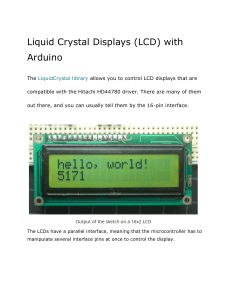 Liquid-Crystal-Displays 1