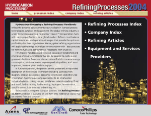 Refining Processes Handbook 2004