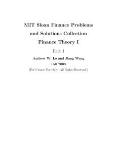 MIT15 401F08 Problem Sets (1)