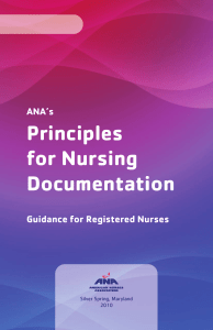 Principles of nursing documentation