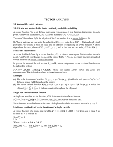 Vector Analysis engineering maths 