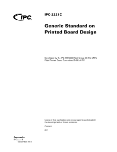 IPC-2221C-EN TOC2023 Generic Standard on Printed Board Design