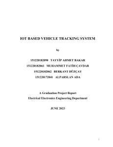 IoT Based Vehicle Tracking System