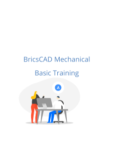 BricsCAD Mechanical Basic Training Guide-V21-en US