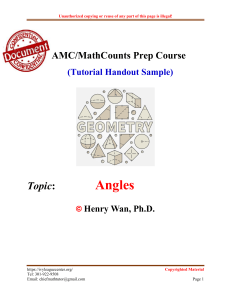 Dr. Henry Wan-Handout Sample