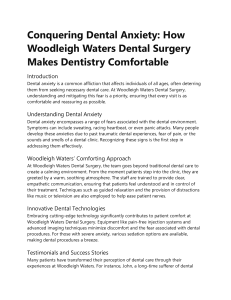 Woodleigh Waters Dental Surgery Makes Dentistry Comfortable