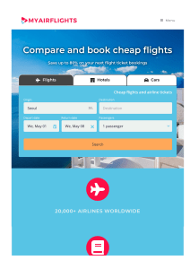 Plane Ticket Booking Online