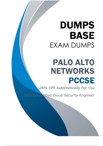 Prepare for Your PCCSE Exam with Updated PCCSE Dumps (V14.02)