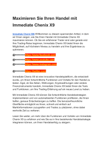 Immediate Chenix X9 Plattform