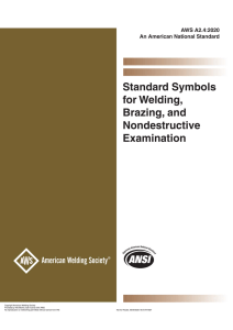 AWS A2.4-2020 Standard Symbols for Welding, Brazing, and Nondestructive Examination