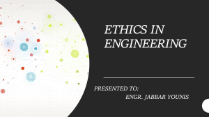 Engineering Ethics Presentation