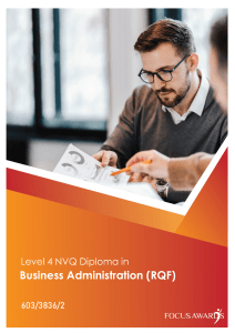 hopfile1701707463Focus Awards Level 4 NVQ Diploma in Business Administration (RQF) New
