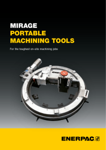 Enerpac Mirage Portable Machining Tools EN-GB