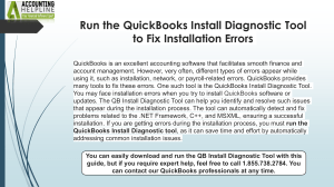 How to Resolve QuickBooks Has Stopped Working 2018 Issue
