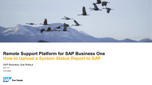 How to work with SAP RSP
