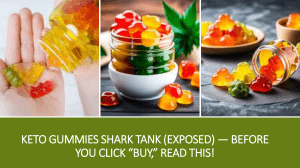 Keto Gummies Shark Tank