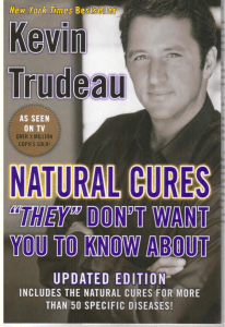 Kevin Trudeau - Natural Cures - Jan. 2006 ebook