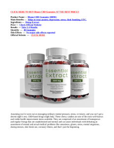Bloom CBD Gummies Reviews SCAM SHOCKING RESULTS You Know This