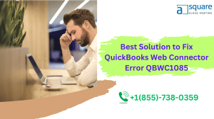QuickBooks Web Connector Error QBWC1085