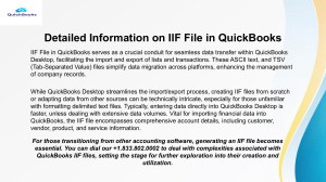 Export IIF in QuickBooks Made Easy Step-by-Step Guide for Efficiency