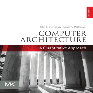 Computer Architecture  A Quantitative Approach 6th Edition