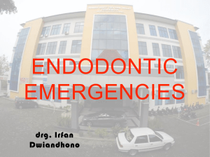 Endodontic Emergencies 2017