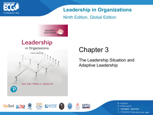 Organizational Leadership  03