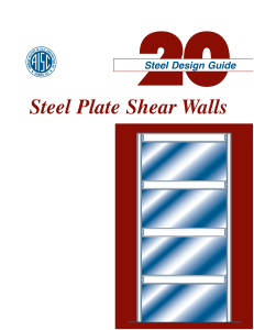 AISC DG 20 - Steel Plate Shear Walls