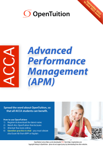 ACCA-APM-S22-Notes