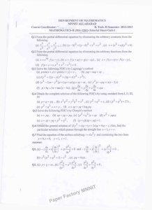 Tute sheets Maths II MA1201