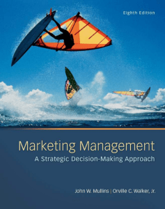 Marketing Management 8th Edition