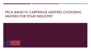 Choosing the Right Industry Heater: Mica Bands vs. Cartridge Heaters!