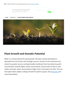 Plant Growth Experiments   AgLab